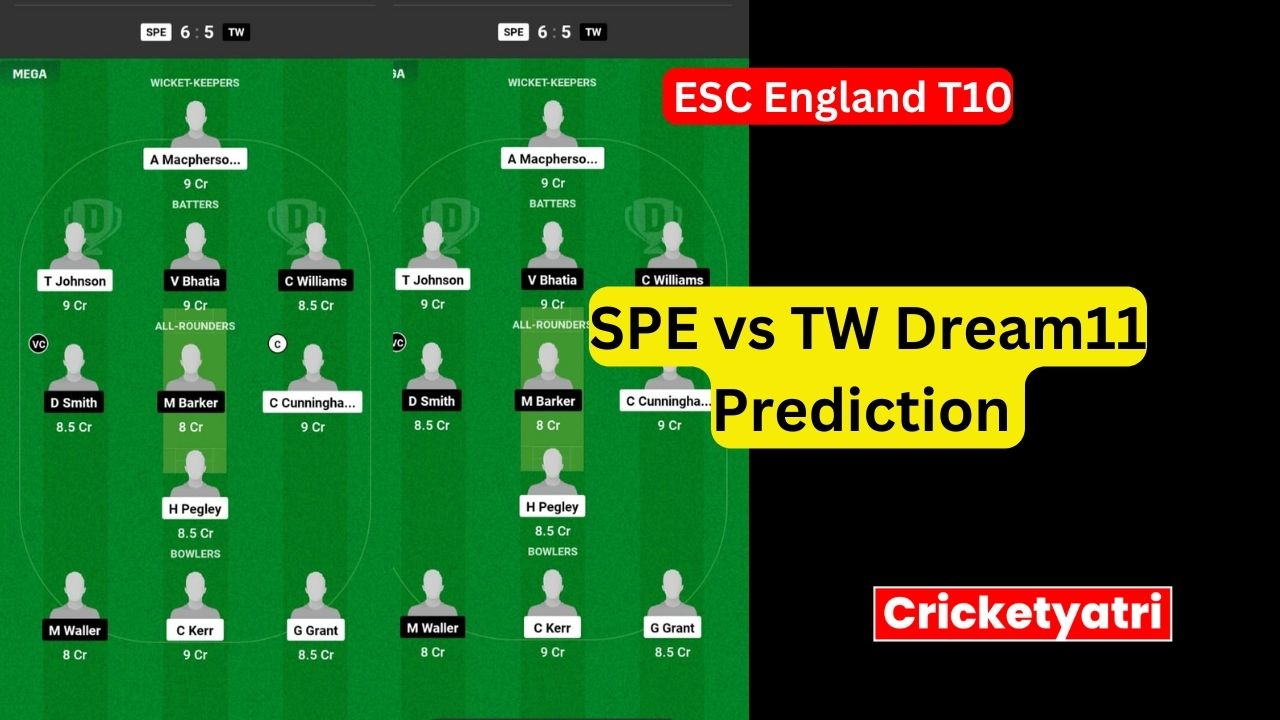 SPE vs TW Dream11