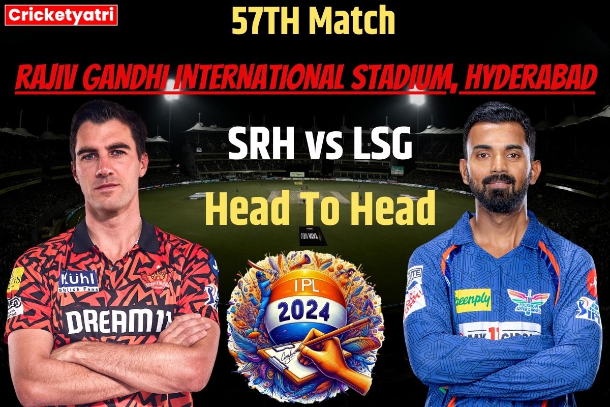 SRH vs LSG Head To Head