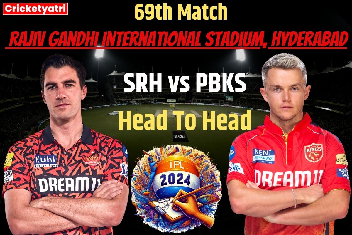 SRH vs PBKS Head To Head