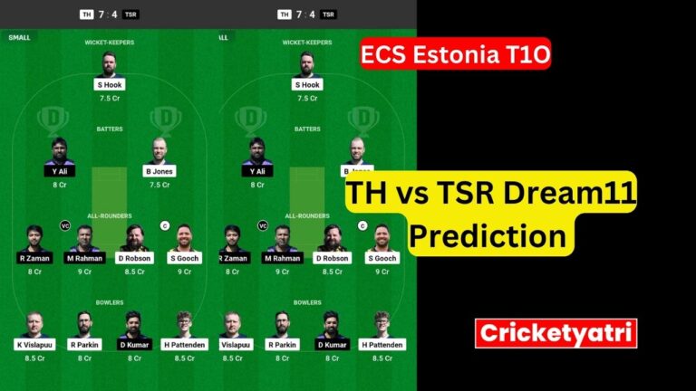 TH vs TSR Dream11