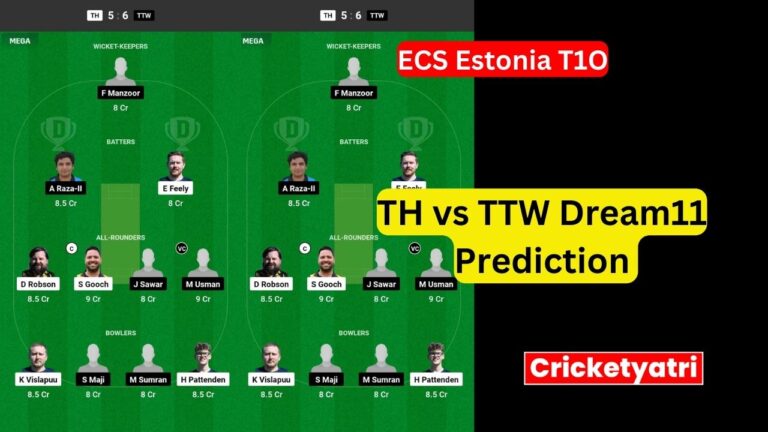 TH vs TTW Dream11