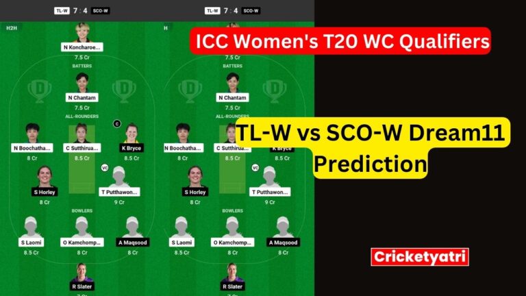 TL-W vs SCO-W Dream11