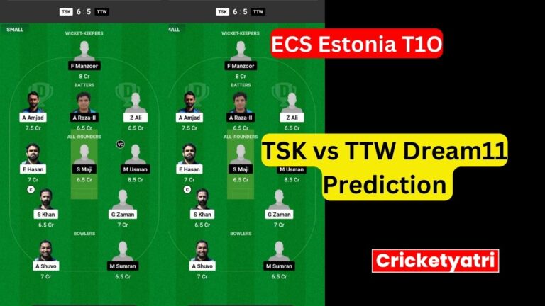 TSK vs TTW Dream11