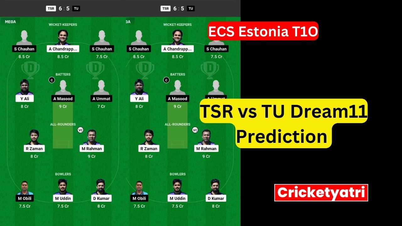 TSR vs TU Dream11