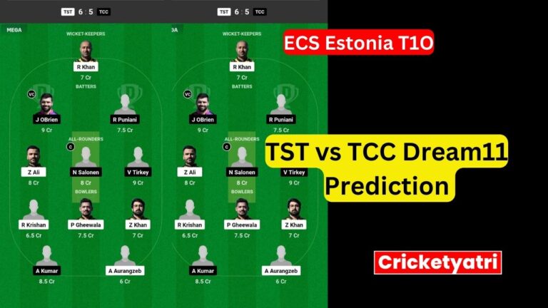 TST vs TCC Dream11