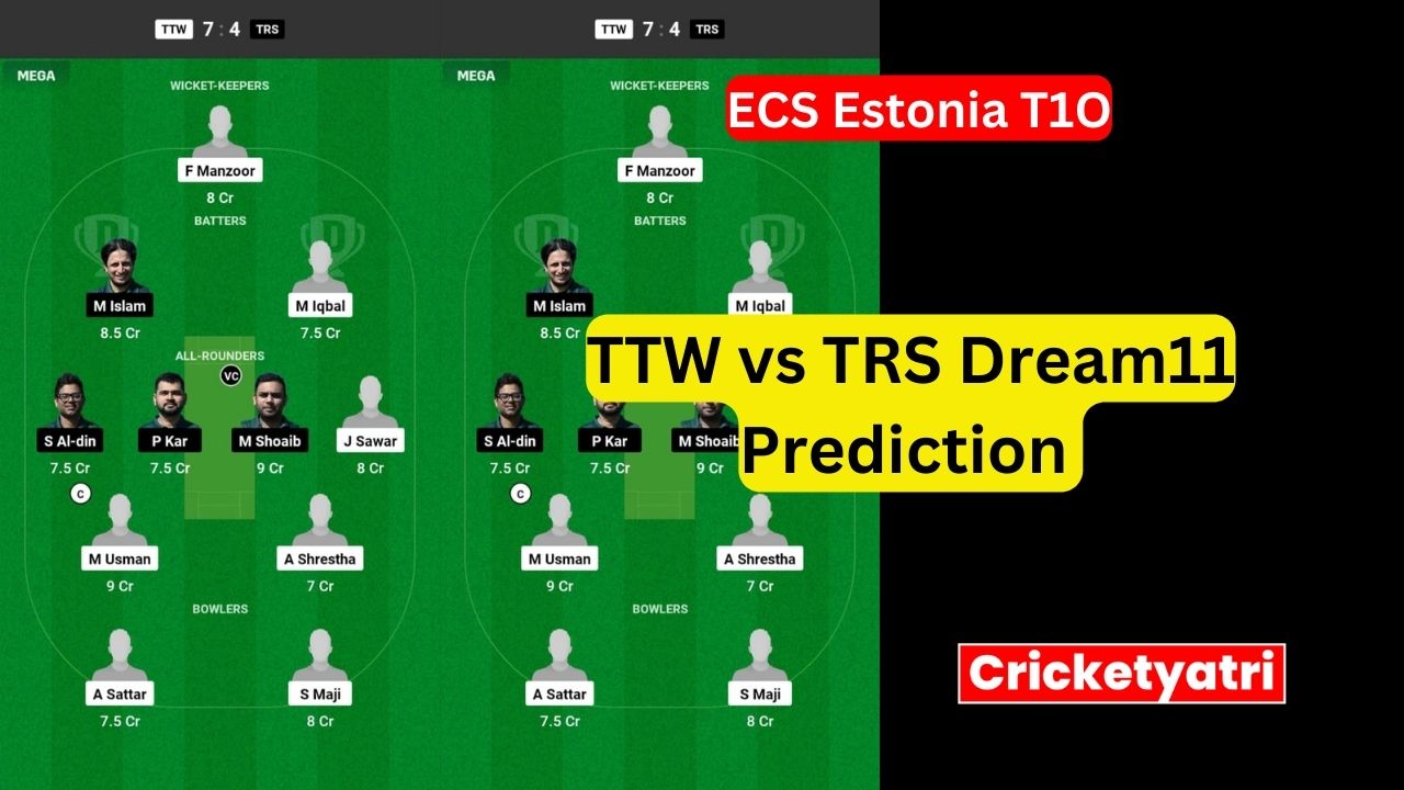 TTW vs TRS Dream11