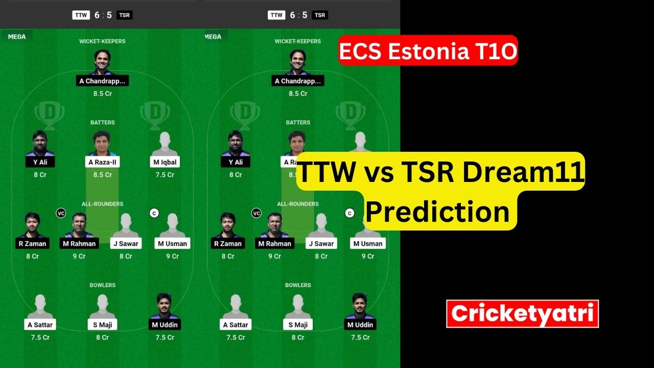 TTW vs TSR Dream11