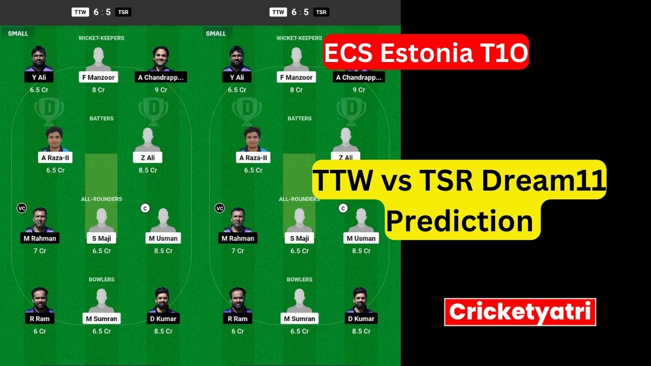 TTW vs TSR Dream11