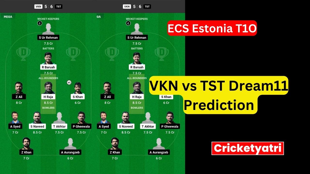 VKN vs TST Dream11