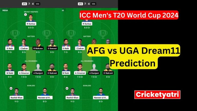 AFG vs UGA Dream11