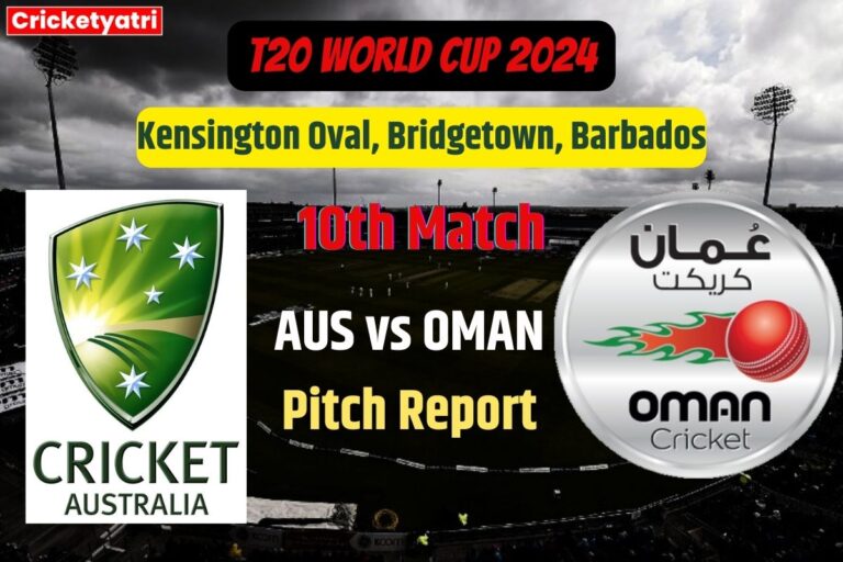 AUS vs OMAN Pitch Report