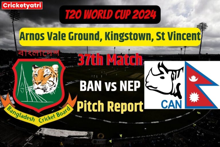 BAN vs NEP Pitch Report