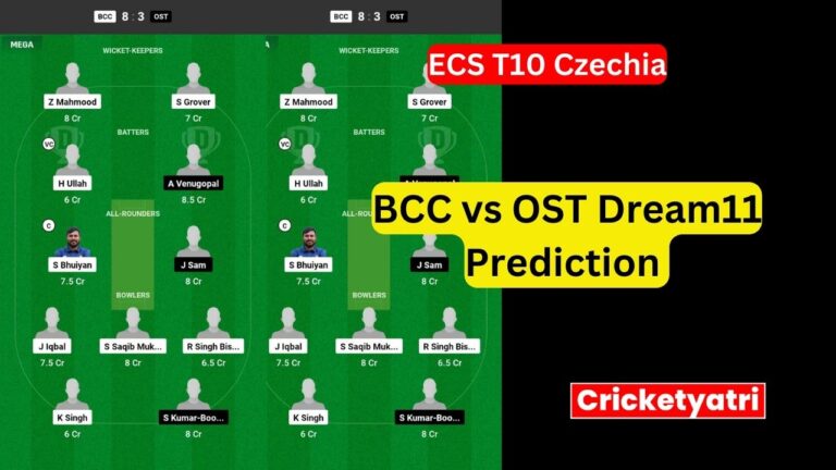 BCC vs OST Dream11