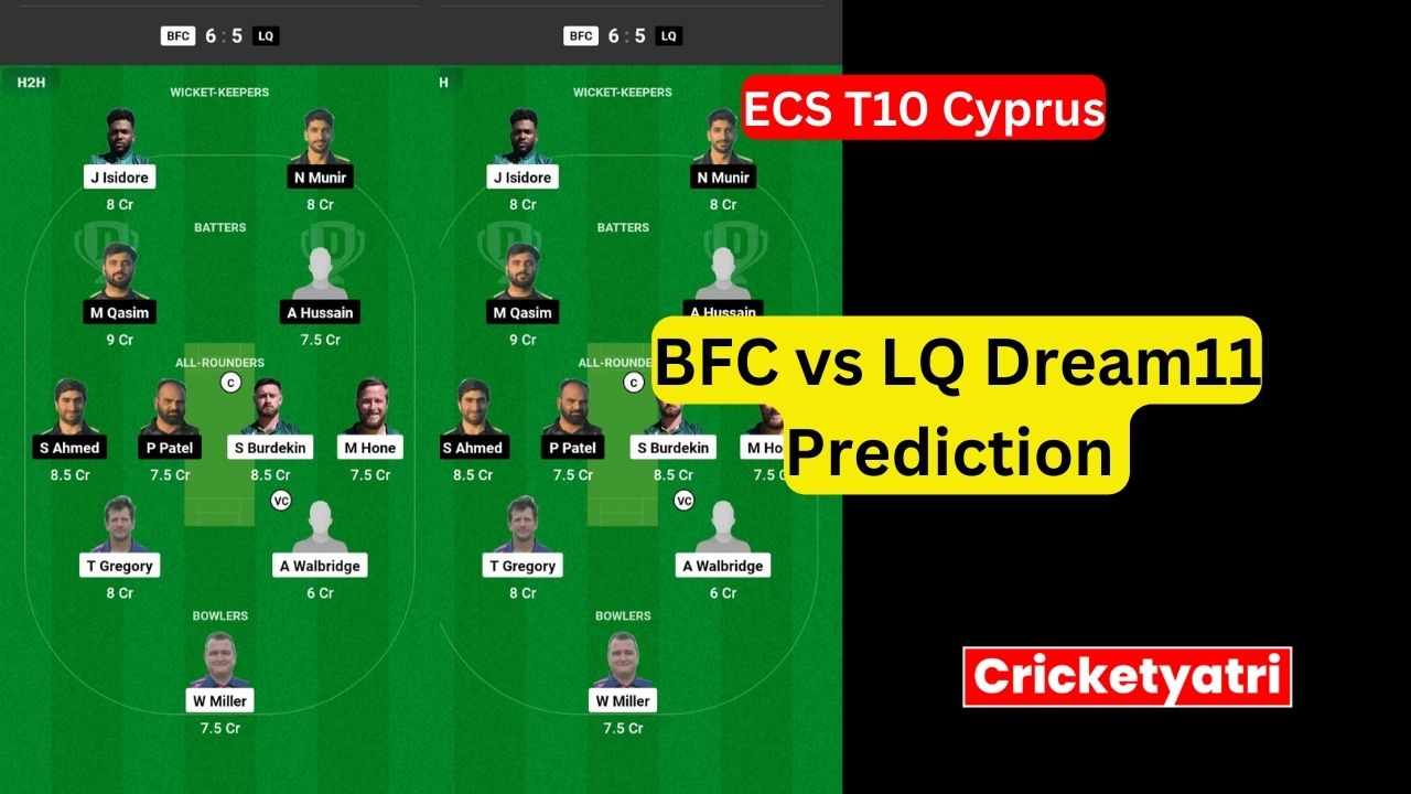 BFC vs LQ Dream11