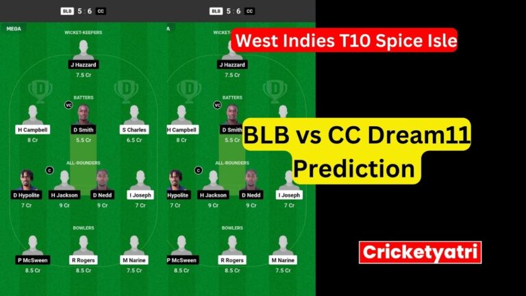 BLB vs CC Dream11