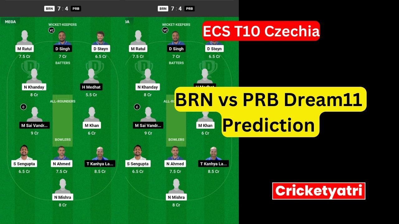 BRN vs PRB Dream11