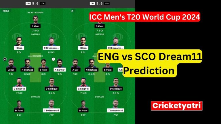 ENG vs SCO Dream11