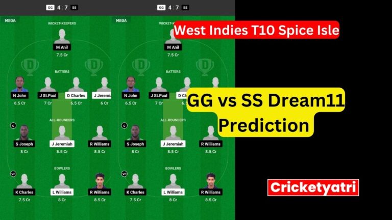 GG vs SS Dream11