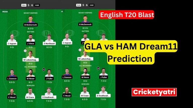 GLA vs HAM Dream11