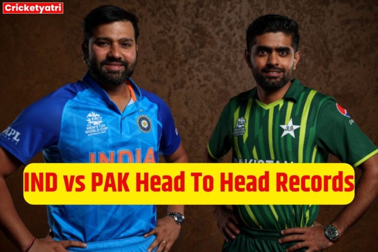 IND vs PAK Head To Head Records