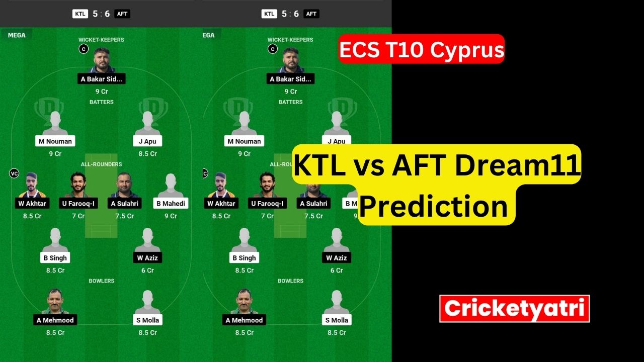 KTL vs AFT Dream11