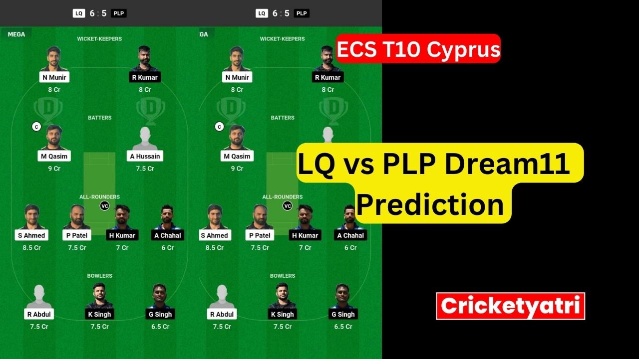 LQ vs PLP Dream11