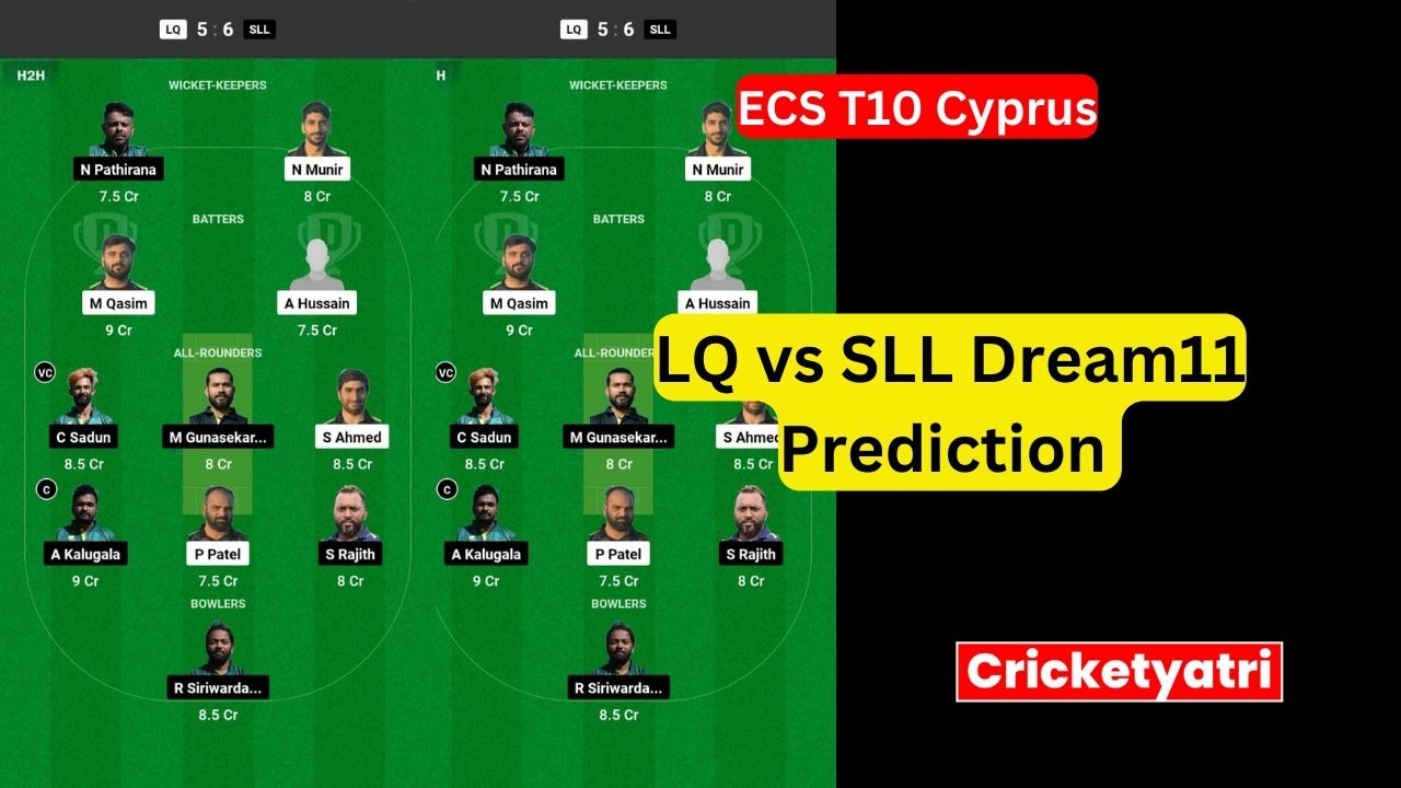 LQ vs SLL Dream11