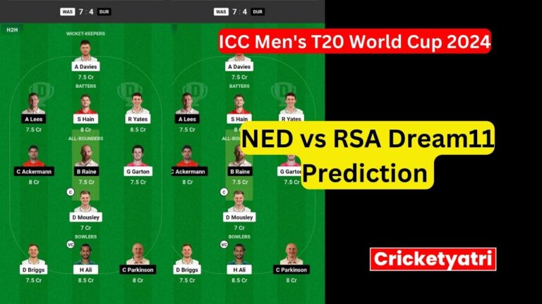 NED vs RSA Dream11