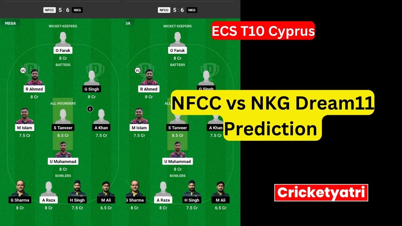 NFCC vs NKG Dream11