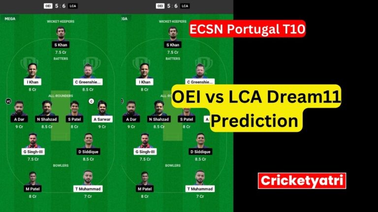 OEI vs LCA Dream11