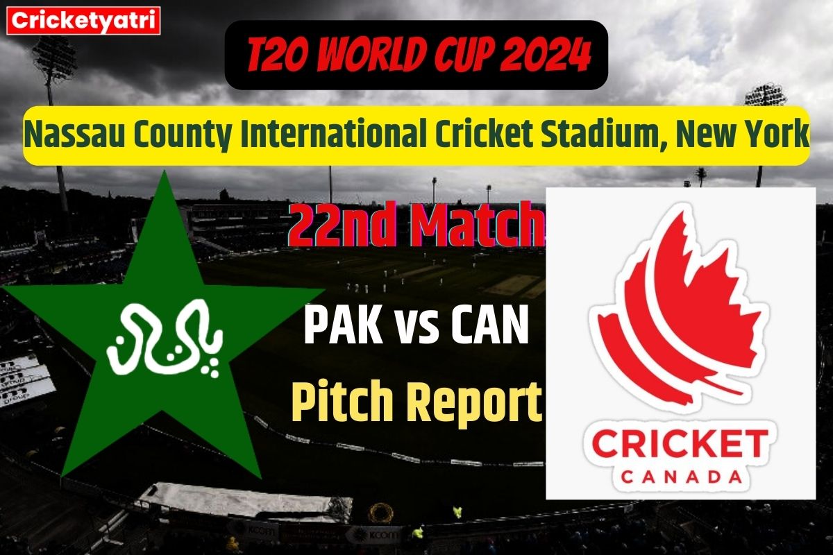 PAK vs CAN Pitch Report