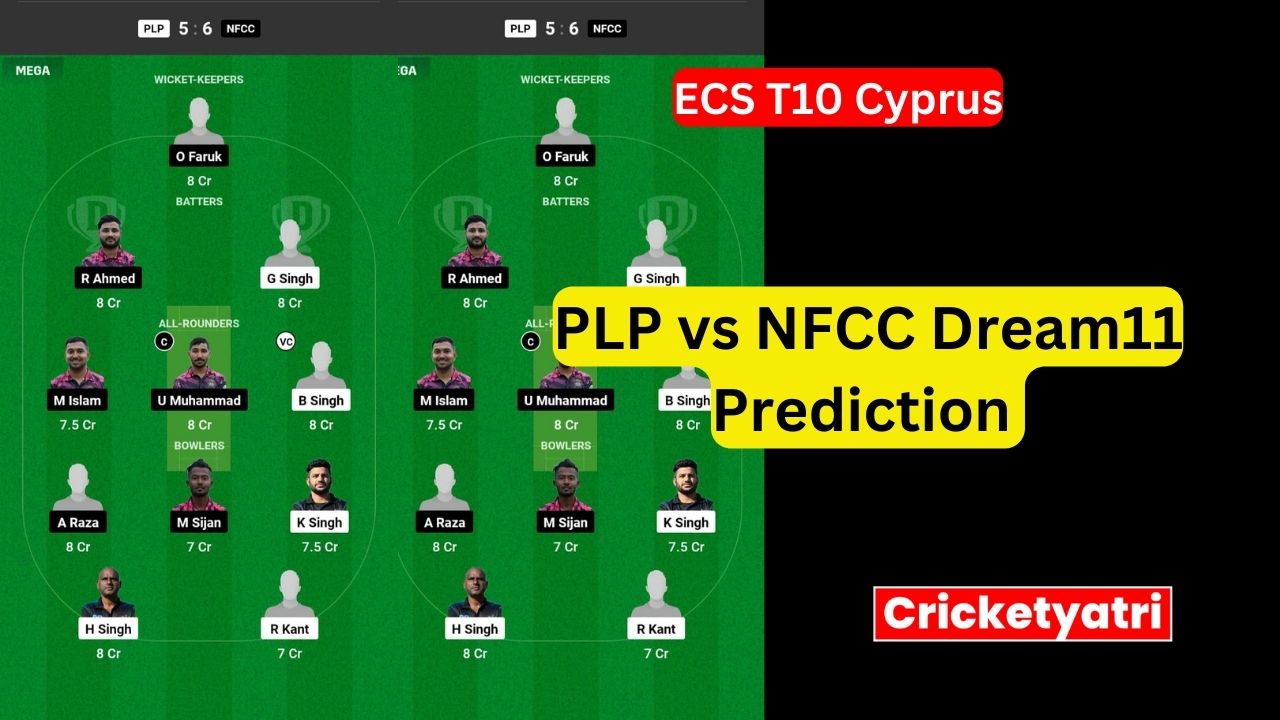 PLP vs NFCC Dream11