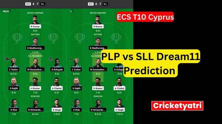 PLP vs SLL Dream11