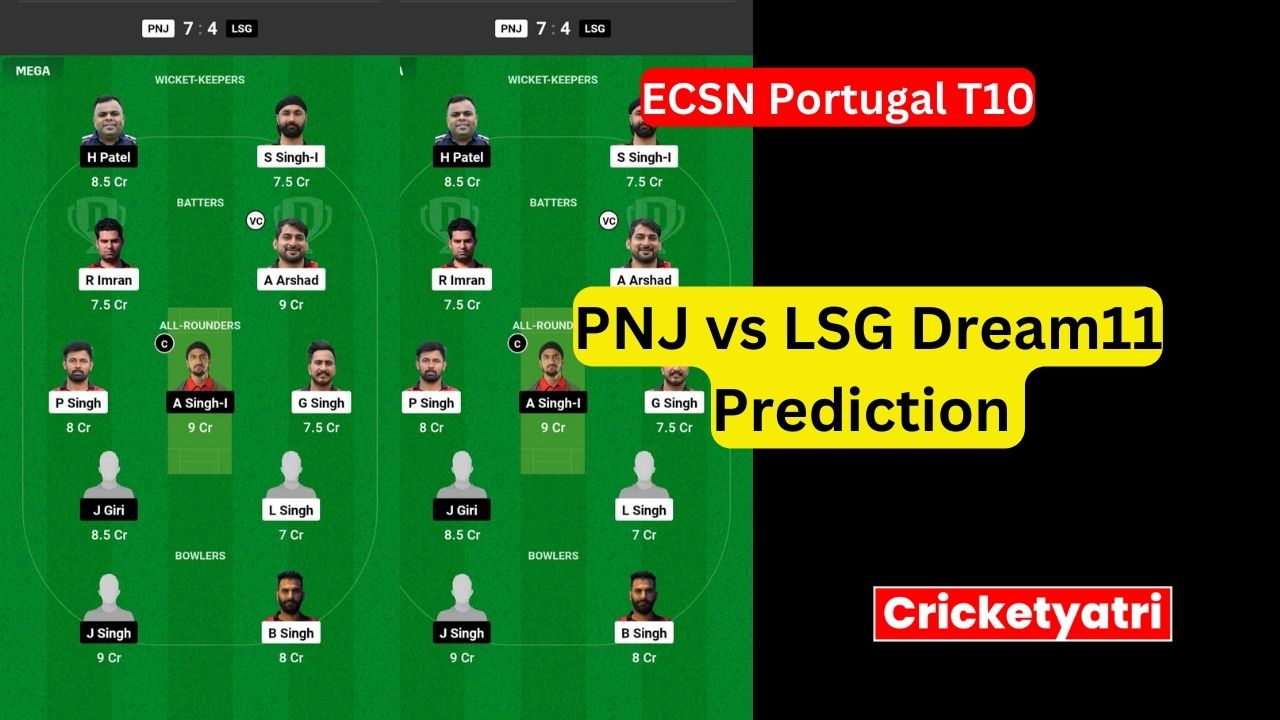 PNJ vs LSG Dream11