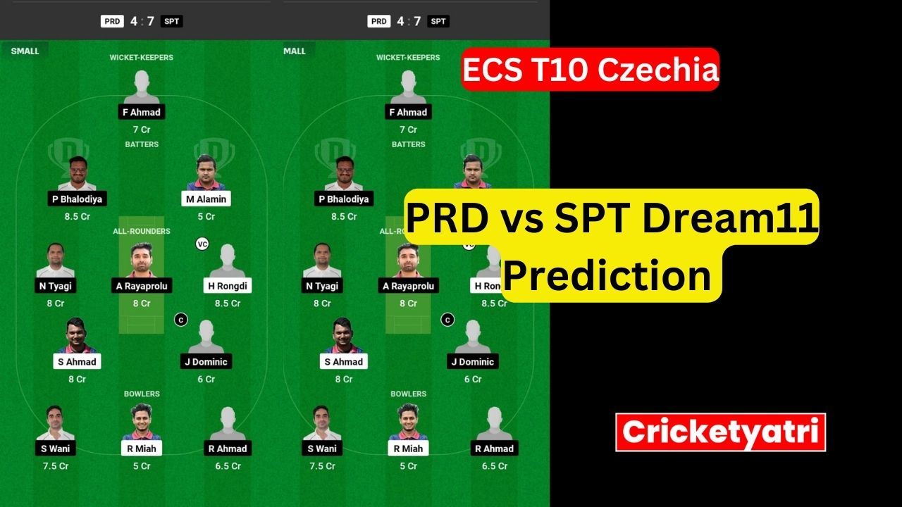PRD vs SPT Dream11