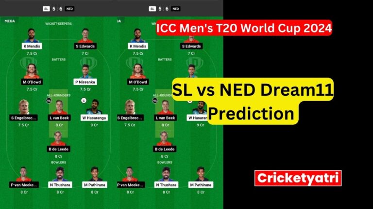 SL vs NED Dream11