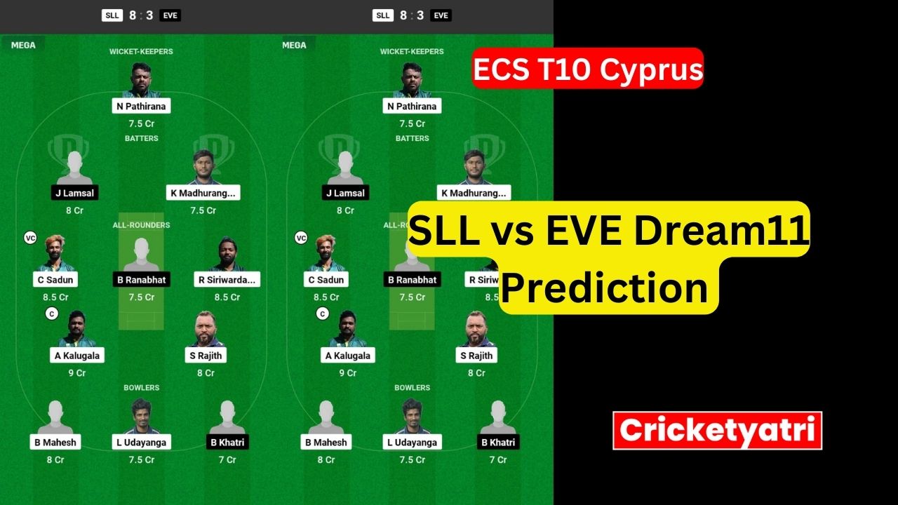 SLL vs EVE Dream11