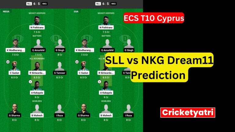 SLL vs NKG Dream11