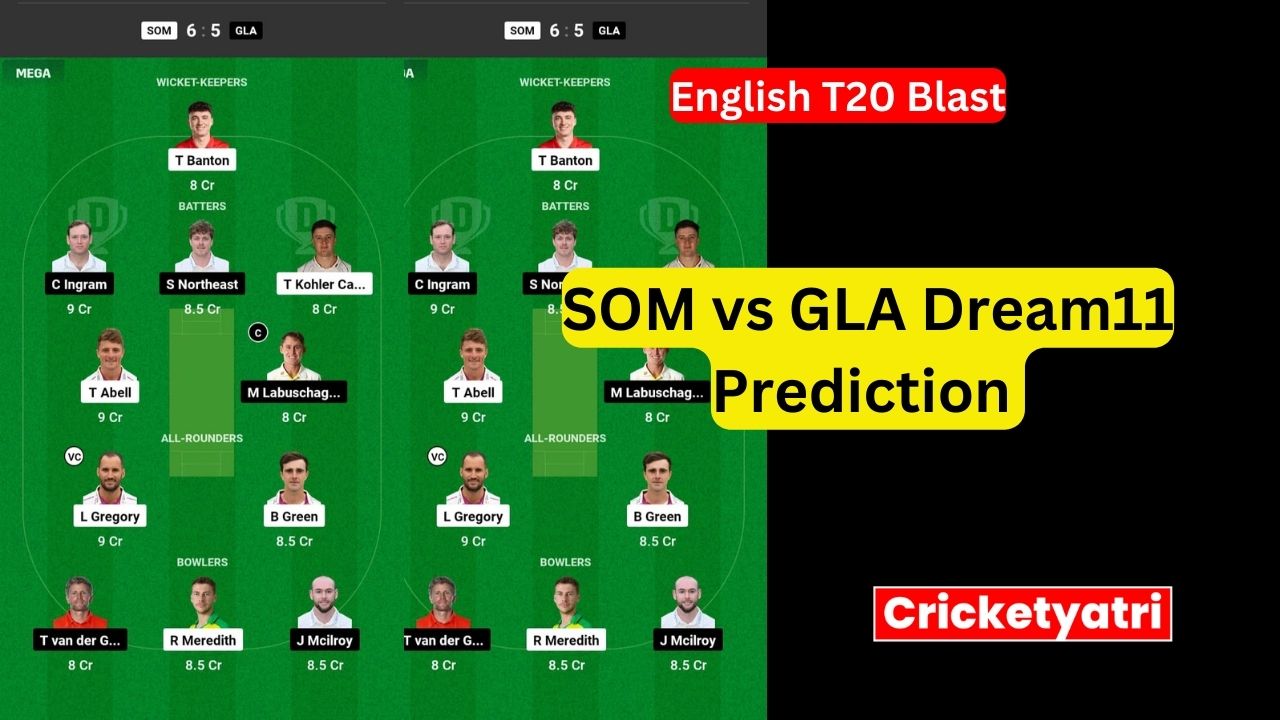 SOM vs GLA Dream11