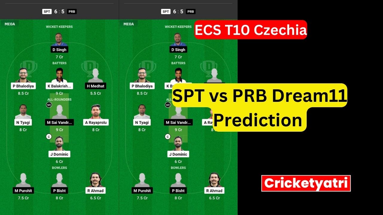 SPT vs PRB Dream11