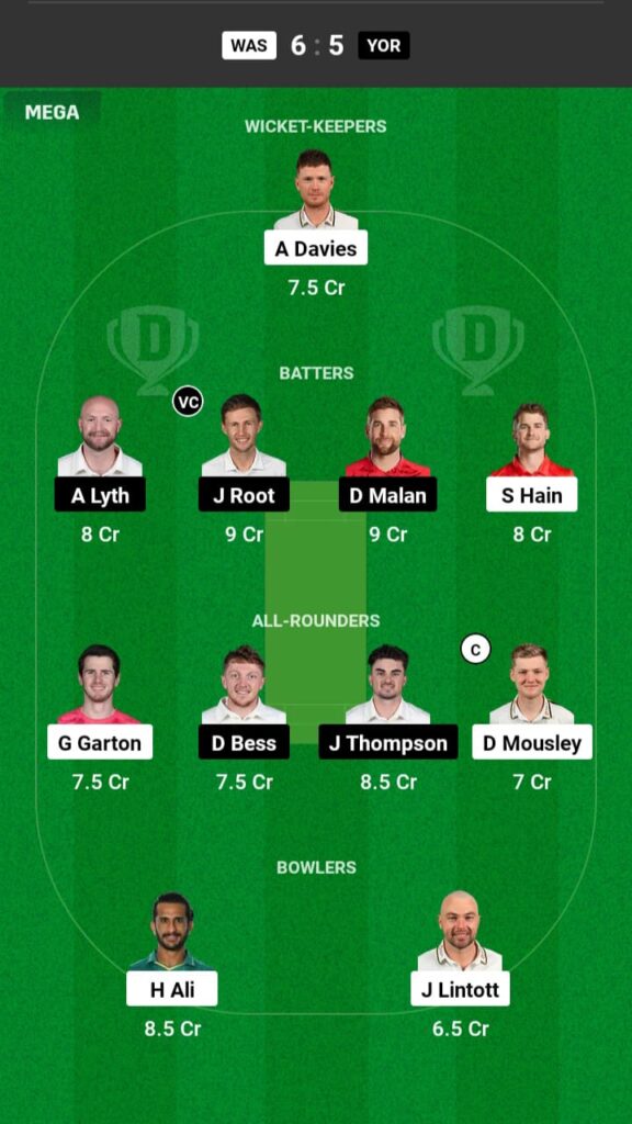 SS vs BLB Dream11