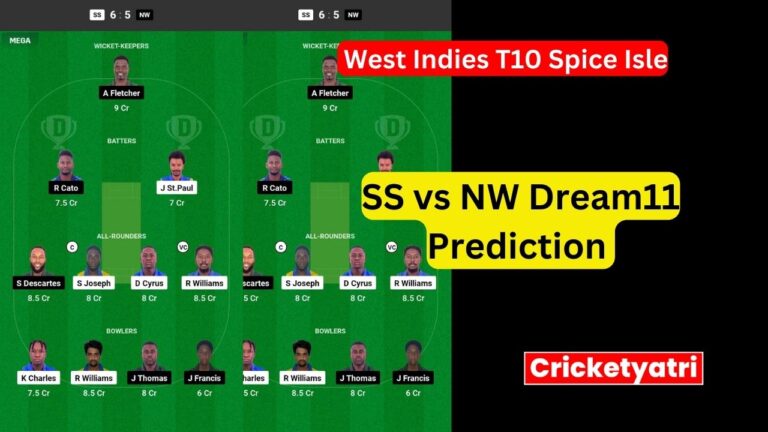 SS vs NW Dream11