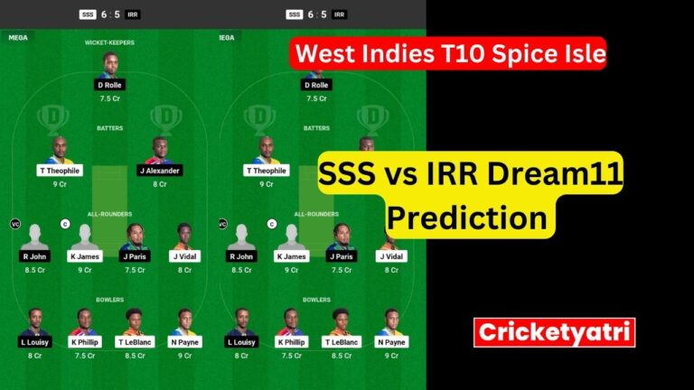 SSS vs IRR Dream11