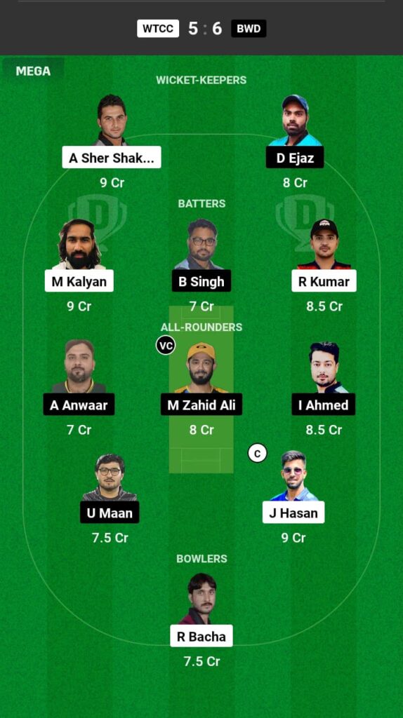 TGS vs SSS Dream11TGS vs SSS Dream11