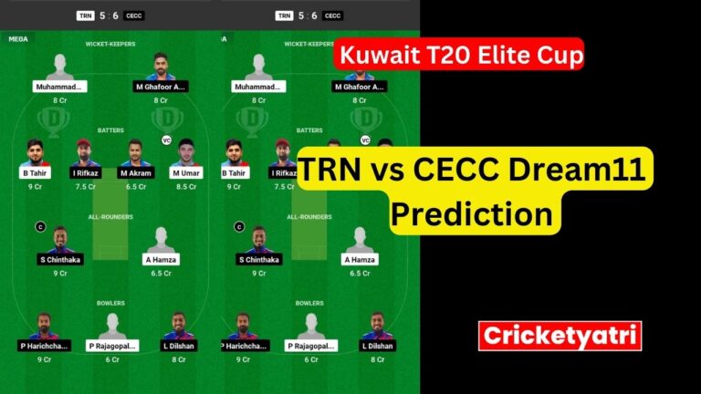 TRN vs CECC Dream11