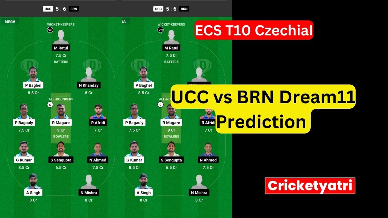 UCC vs BRN Dream11
