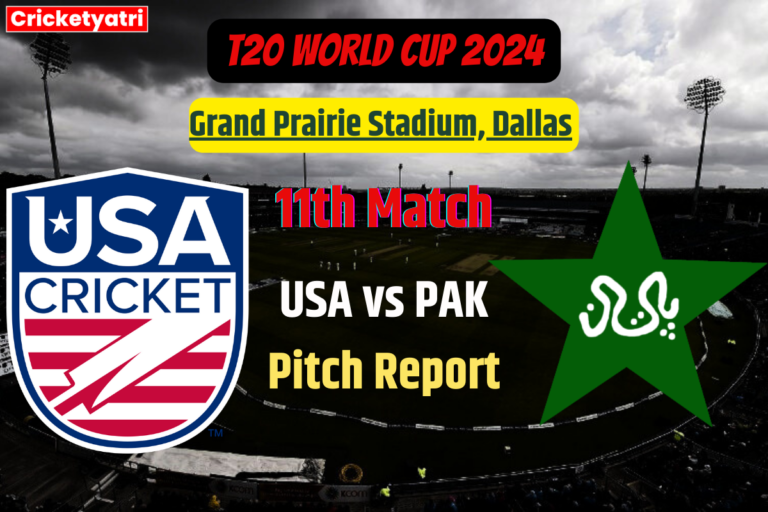 USA vs PAK Pitch Report