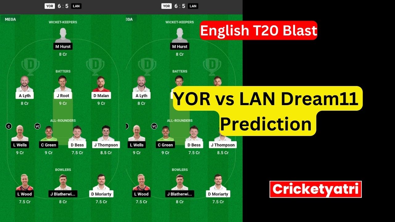 YOR vs LAN Dream11