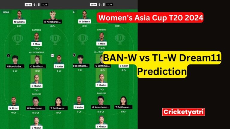 BAN-W vs TL-W Dream11