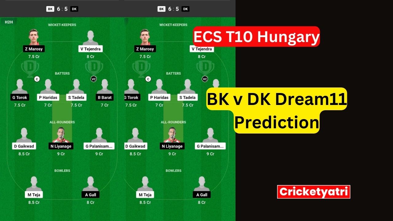 BK v DK Dream11